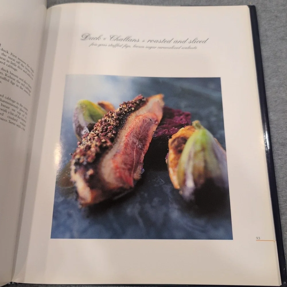 Chateau de Noirieux Cuisine and Art de Vivre Hardcover Cookbook‎ Signed + Letter
